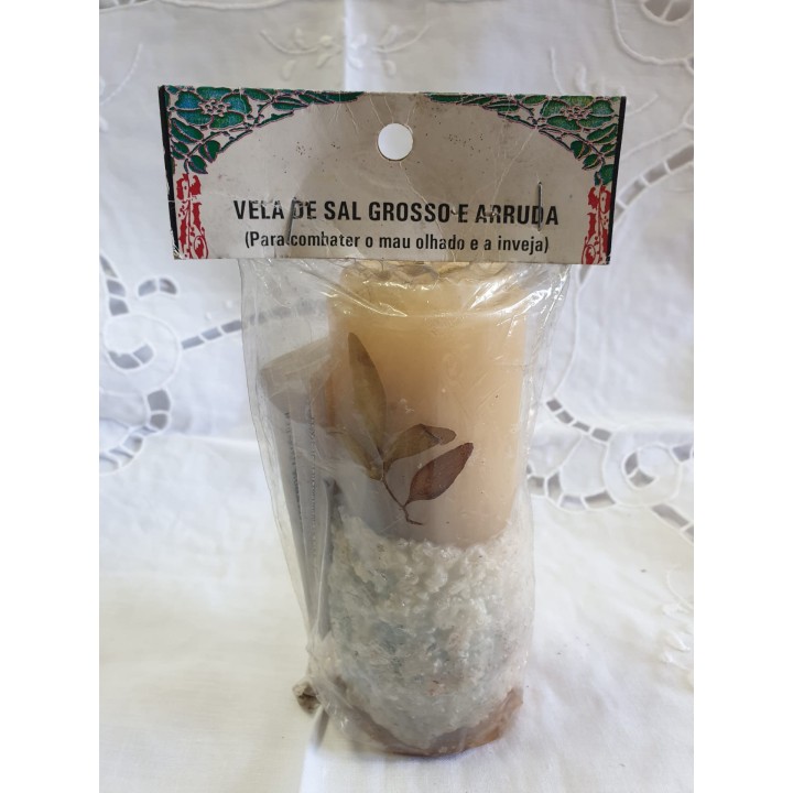 Velas com Ervas