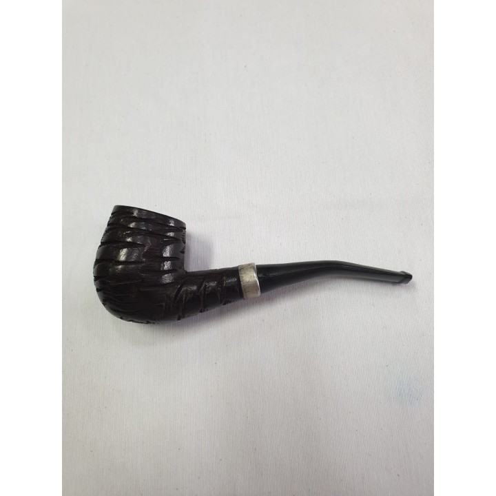 Cachimbo de Madeira - Castanho e Preto Trabalhado (Grande)