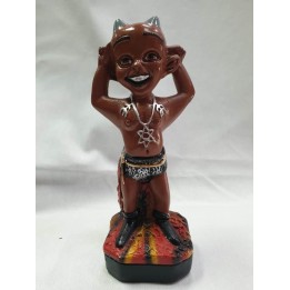Imagens de Exu em Gesso 25cm