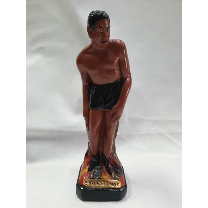 Imagens de Exu em Gesso 25cm