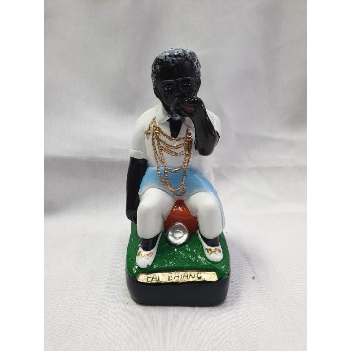 Imagens de Preto Velho em Gesso 20cm