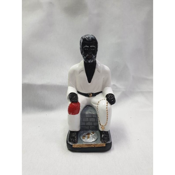 Imagens de Preto Velho em Gesso 20cm