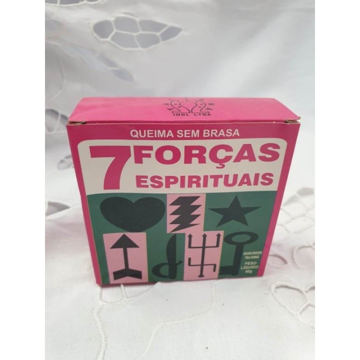 Defumador Queima Sem Brasa - 7 Forças Espirituais