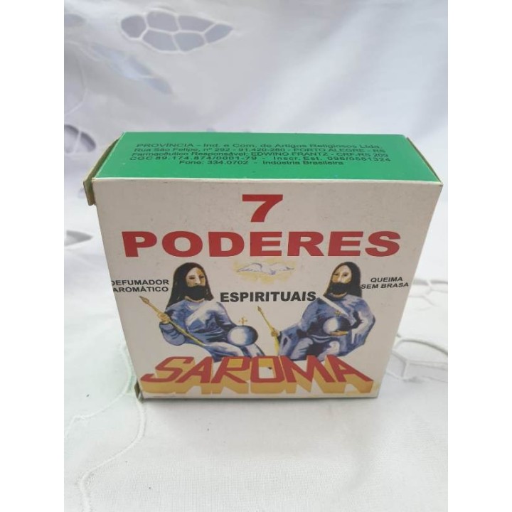Defumador Queima Sem Brasa - 7 Poderes
