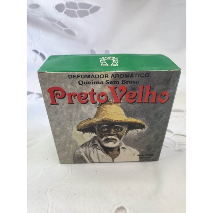 Defumador Queima Sem Brasa - Preto velho