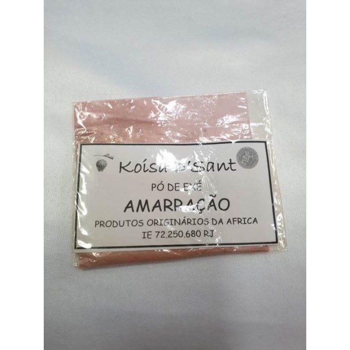 Pó de axé em Saco - Amarração