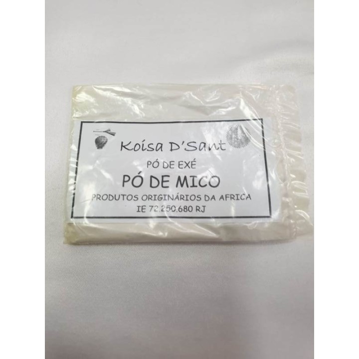 Pó de Axé em Saco - Pó de Mico