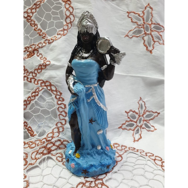 Imagem de Yemanja em Gesso 25cm