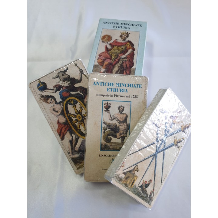 Antigo Tarot Toscano - Traz Leitura Para Consulta