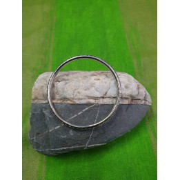 Idé 8cm - Prateada Trabalhada
